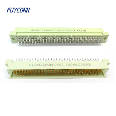 Solderloze mannelijke DIN41612 connector 3 rijen 96pin Press Pin PCB-type