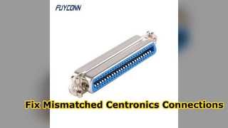 Centronics 50-pins vrouw-naar-vrouw geslachtswisselaaradapter