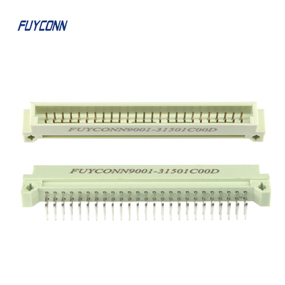 2 rijen 50 Pin Male Connector 2.54mm Hoogte, de Schakelaar van PCB DIN41612
