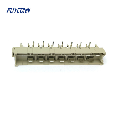 Stroomtype 15Pin DIN41612 Connector PCB R/A 7+8 15P 5,08mm Mannelijke connector