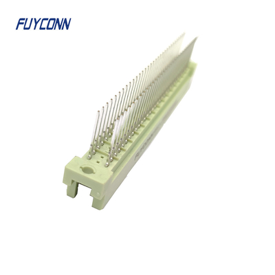 Mannelijke soldeerloze 2*32P 13mm 64pin DIN 41612 connector 2,54mm connector Manufacture