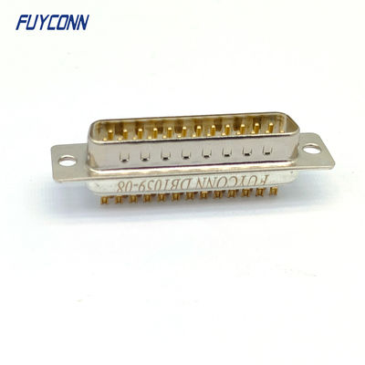 Mannelijke Soldeerkop Machine Pin DB Connector 9 15 25 37 Pos Machinaal bewerkte D-SUB-connector