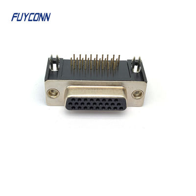 PCB High Density D-SUB Connector Vrouwelijk, 15pin 26pin 44pin 62pin DSUB Connector