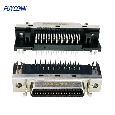 36pin SCSI Servo Connector PCB Solder Cup IDC Crimp 1.27mm Connector Leverancier