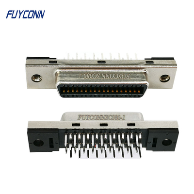 36pin SCSI Servo Connector PCB Solder Cup IDC Crimp 1.27mm Connector Leverancier