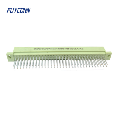 Mannelijke DIN41612 connector 15mm rechte PCB 2 rijen 2*32pin 64pin Eurocard connector