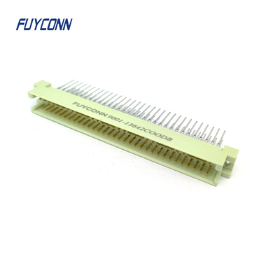 Mannelijke soldeerloze 2*32P 13mm 64pin DIN 41612 connector 2,54mm connector Manufacture