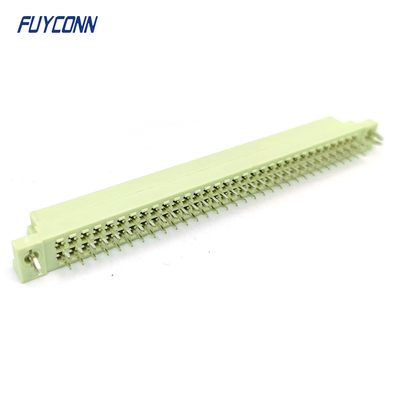 DIN41612 Connector Factory 2rijen 2*32P 64P PCB Vrouwelijke 41612 Connector W/ Harpoon