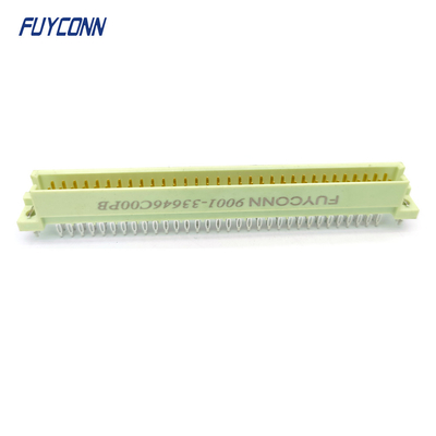 DIN41612 2 rijen aansluiting 64pin 2*32P Mannelijke Press Pin Connector W/ Harpoon
