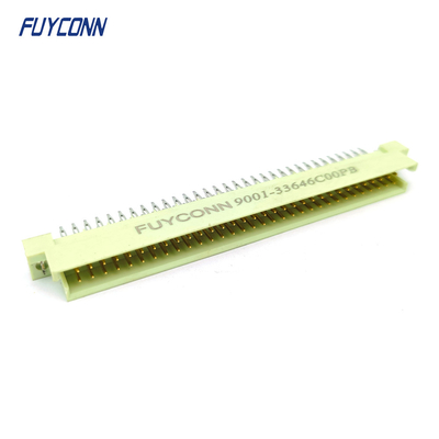 DIN41612 2 rijen aansluiting 64pin 2*32P Mannelijke Press Pin Connector W/ Harpoon
