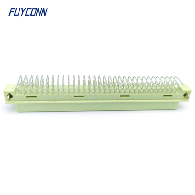 Hoekige DIN 41612 connector 3 rijen 96Pin PCB Vrouwelijke 396 DIN41612 connector