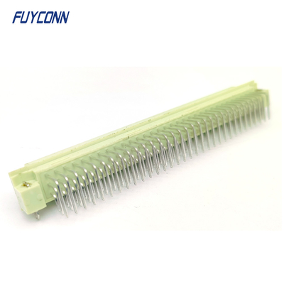 Hoekige DIN 41612 connector 3 rijen 96Pin PCB Vrouwelijke 396 DIN41612 connector