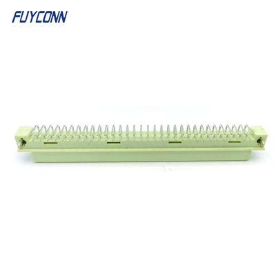 Hoek DIN41612 Vrouwelijke connector 2 rijen 64Pin 264 DIN 41612 PCB connector