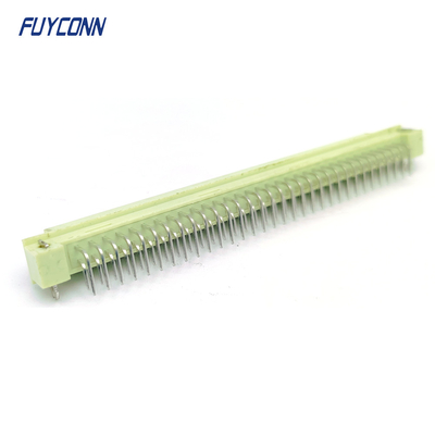 Hoek DIN41612 Vrouwelijke connector 2 rijen 64Pin 264 DIN 41612 PCB connector
