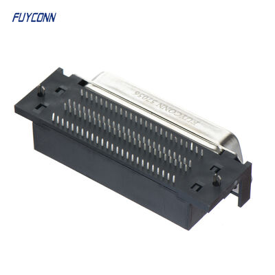 AMP 957F10063B002 100-pins vrouwelijke haakse Centronic connector