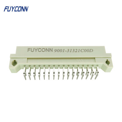 Vervang Harting P/N 09 22 132 2921 DIN-signaal 2B032MS-3, DIN-signaal type 2B Mannelijke soldeerhoek 32-pool