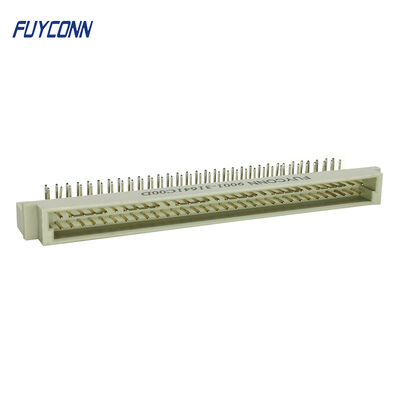 64P rechthoekige PCB DIN 41612 connector, 2 rijen mannelijke Eurocard connector