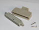 50 Pin Champ Solder Male Centronics-Schakelaar met plastic dekking of draadklem