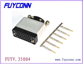 Mannelijke krimphouding V35 connector ISO 9001 UL-goedgekeurde PBT + glasvezel