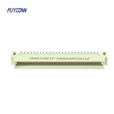 De vrouwelijke DIN41612-Rijen van Perspin eurocard connector 3x32Pin 64P 96P 3