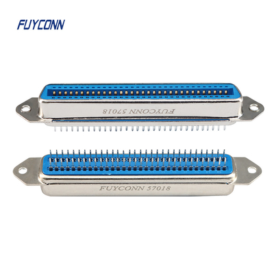90 Graad 36 Pin Centronics Female Connector-ONDERDOMPELINGStype Rechte hoekvergaarbak