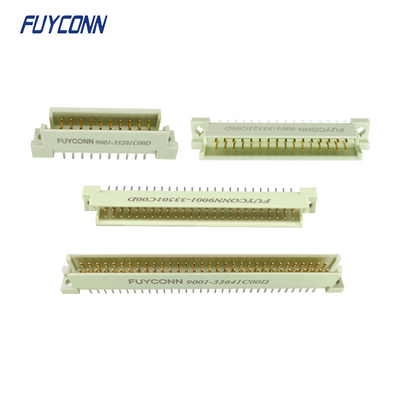 Recht Mannelijk DIN 41612 Schakelaar 2rows 20pin 32pin 50pin 64Pin