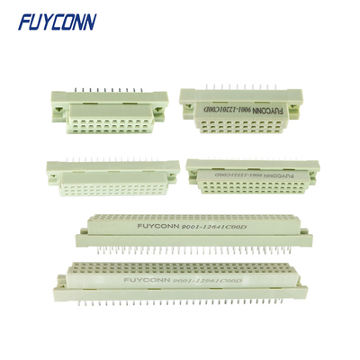 Vrouwelijke PCB-connector DIN 41612, rechthoekige PCB-connector Eurocard