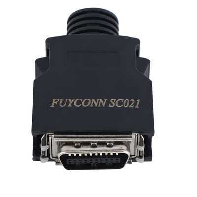 Schakelaar 2.17mm van 20Pin MDR de Schakelaarw Plastic Dekking van SCSI van de Soldeerselkop Mannelijke