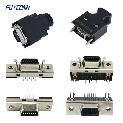 14pin SCSI 1.27mm Connector PCB / Solder Cup / IDC Crimping Vrouw / Man