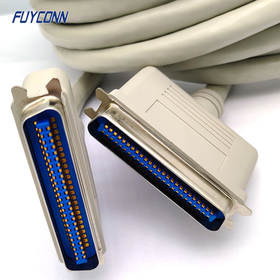 IEEE-1284 50pin Solder Cup Centronics Connector Parallel Printer Cable CN50 tot CN50
