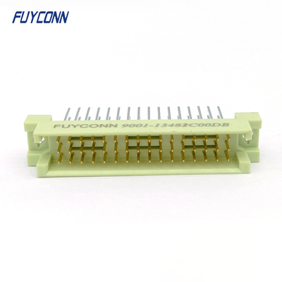 Rechte PCB 48 pin mannelijke DIN 41612 connector 13mm 41612 connector
