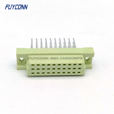 13 mm Vrouwelijke DIN 41612 Connector 3 rijen 30 pin Press Pin DIN41612 Connector