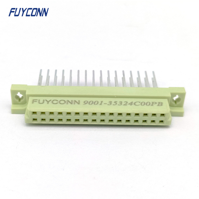 DIN41612 13mm Connector 2*16P 32pin Press Pin DIN41612 Vrouwelijke connector