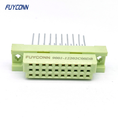 15 mm 20 pin DIN 41612 connector 3 rijen 320 rechte PCB vrouwelijke DIN41612 connector
