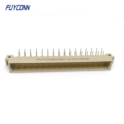 Stroomtype 32Pin DIN41612 Connector PCB Rechte hoek 2*16P 32P 5.08mm Mannelijke connector