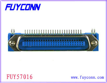 Centronics Mannelijke PCB die de speld van Connector 14pin 24pin 36pin 50 van de Rechte hoekprinter opzetten