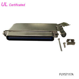 Amphenol Mannelijke 64 Pin Centronics Connector 32 paren van IDC de Plooiende Schakelaar met Metaalkap