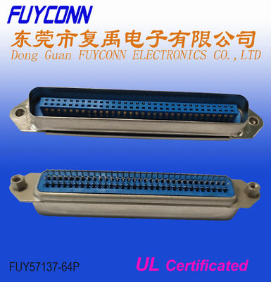 De rechte Schakelaar van PCB van PCB 64 Pin Centronics Connector Male 32pairs met noten