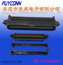 64 het Plooiende Type van Pin Male Centronic Connector 32pairs IDC met draadklem