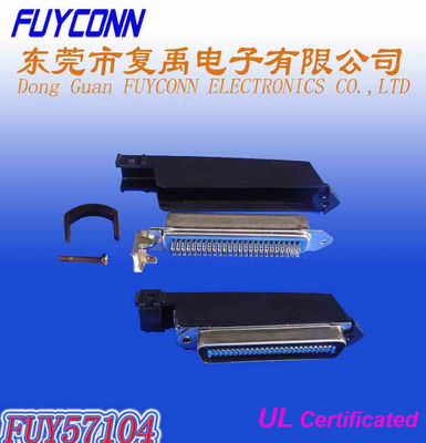 50 Pin Male Centronic Solder Connector met l-Vorm plastic huisvesting