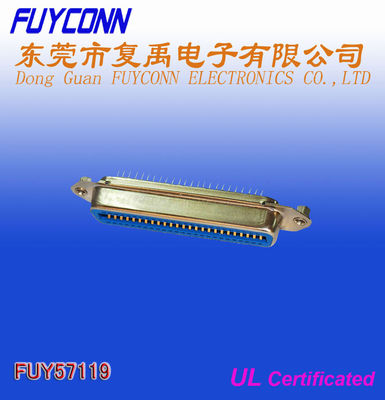 50 Pin Centronic Connector Female PCB Opgezette Stragiht Schakelaar Verklaarde UL