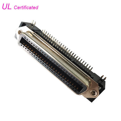 Rechte hoek Centronics 50 Pin Connector Champ Connector 25pairs van PCB van DDK de Vrouwelijke