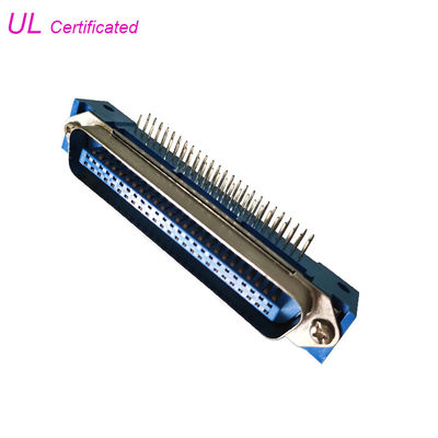 2.16mm hoogte 24 Pin Centronic Plug Right Angle-de Schakelaar Gediplomeerde UL van PCB 50pin