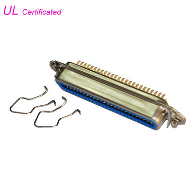 50 36 24 14 Pin Centronic Solder Female Connector met de Lente sluiten Gediplomeerde UL