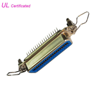 Het Rechte Type 14pin 24pin 50pin van 36 Pin Centronic Female Connectors-PCB