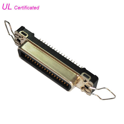 57 CN Reeksen Centronic 36 Pin Female Straight-de Schakelaar van PCB voor Dot Matrix Printer