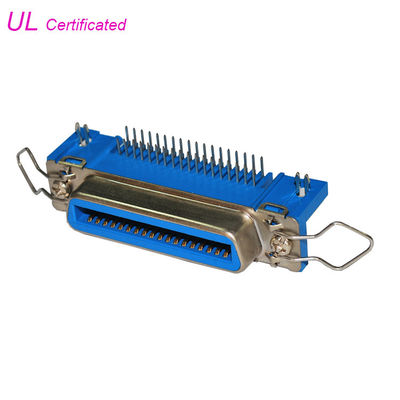 Champ Centronics 36 de Rechte hoekschakelaar van PCB van Pin Connector 50pin 24pin 14pin met de Lenteklink