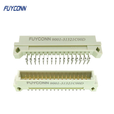 232 Eurocard PCB Mannelijke 2*16P 32pin 2 Rijen DIN 41612 Schakelaar W 2.54mm van de Schakelaar Rechte hoek