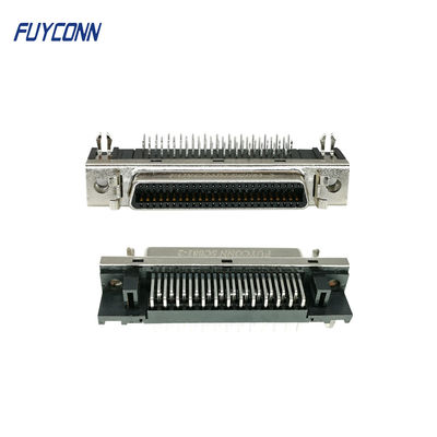 1.27mm Schakelaar van Rechte hoekpcb SCSI, 50 Pin Female Servo Connector