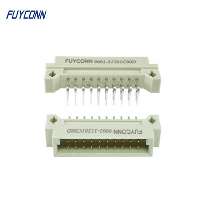 20Pin DIN 41612 Schakelaar 2 Rijen 2x10P 220 de Rechte hoek Mannelijke Eurocard van PCB Schakelaar